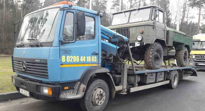 Эвакуатор Mercedes 1117